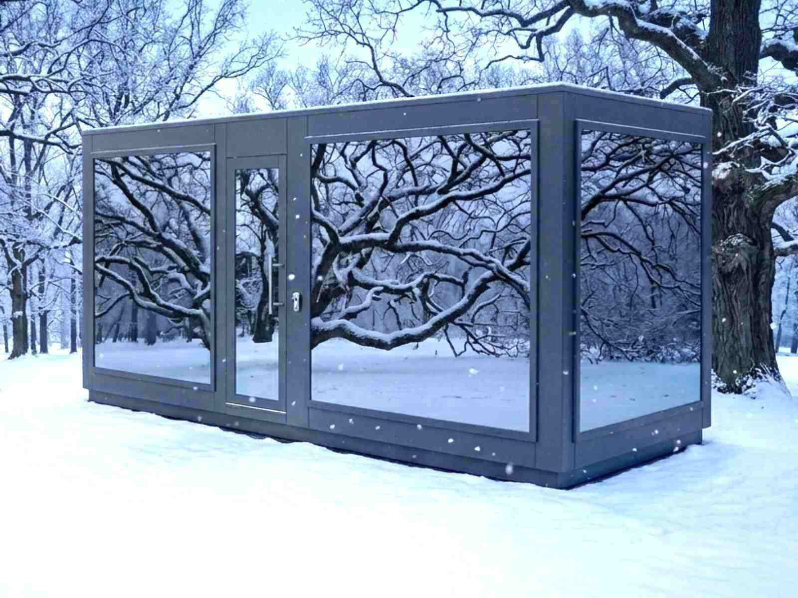 Outdoor Sauna mit Vorraum – Saunastil.de – Gartensauna Saunahaus ...