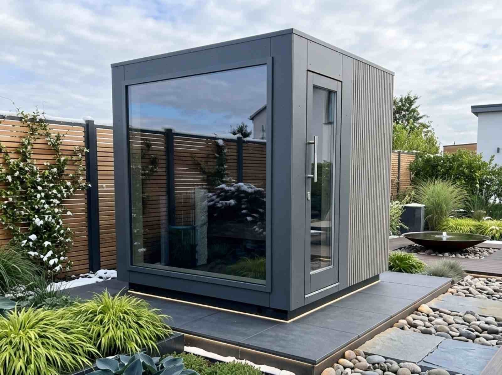 Saunahaus outdoor – Saunastil.de – Gartensauna Saunahaus Außensauna ...
